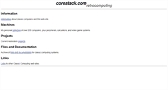 Desktop Screenshot of corestack.com