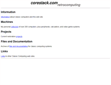 Tablet Screenshot of corestack.com
